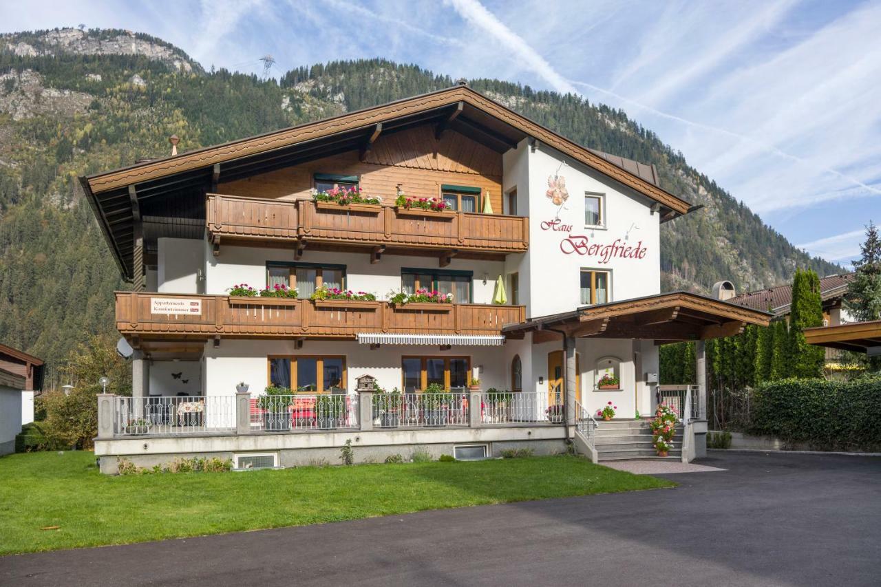 Hôtel Haus Bergfriede à Mayrhofen Extérieur photo